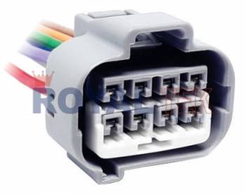 FICHA DE CONEXION ROYALTEK 8 (OCHO) VIAS OPTICA TOYOTA COROLLA - VENTA EN PAQUETES DE 5 UNIDADES ---